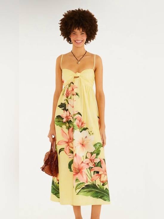 FARM Rio Dresses & Skirts - FARM Rio Strappy Floribel Print Maxi Dress